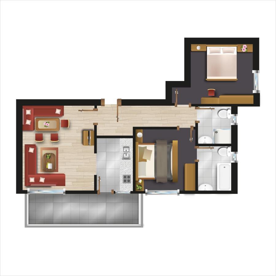 Appartements Daisy Serfaus Extérieur photo