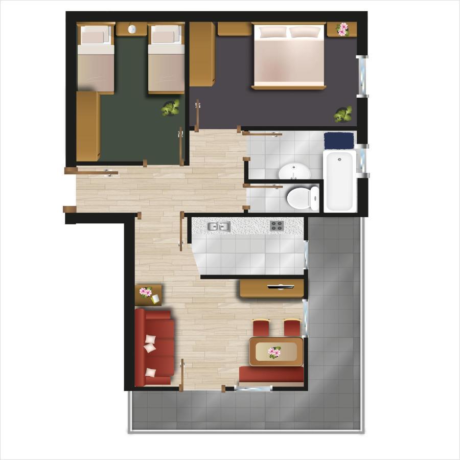 Appartements Daisy Serfaus Extérieur photo